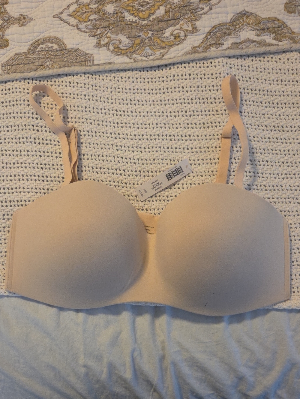 Soma Nude Seamless Convertible Strapless Bra